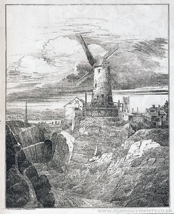 Quarry and Windmill, 1821