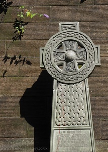 Celtic Cross with IHS